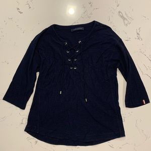 Tommy Hilfiger navy top